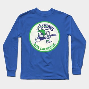 Defunct Maryland Arrows Lacrosse Team Long Sleeve T-Shirt